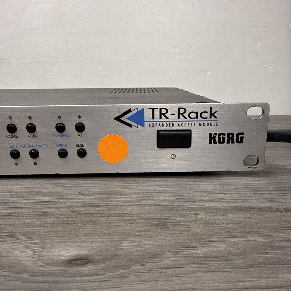 Korg TR-Rack Sound Expander Access Module Synthesizer Silver